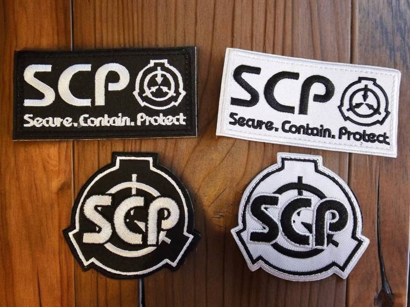 Scp Patch Aufnäher Aufdruck Rangabzeichen Zeichen Secure Contain Protect Abzeichen Cosplay Foundation Batch von RavenLaboratories