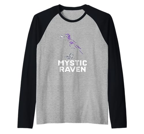 Mystic Raven Vintage Damen Dark Academia Raglan Mystic Raven Vintage Damen Dark Academia Raglan von Ravenclad: Dark Academia & Raven Clothing