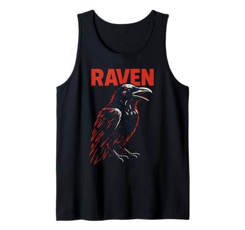 Raven Night Dark Academia Damen Krähe Tank Top Raven Night Dark Academia Damen Krähe Tank Top von Ravenclad: Dark Academia & Raven Clothing