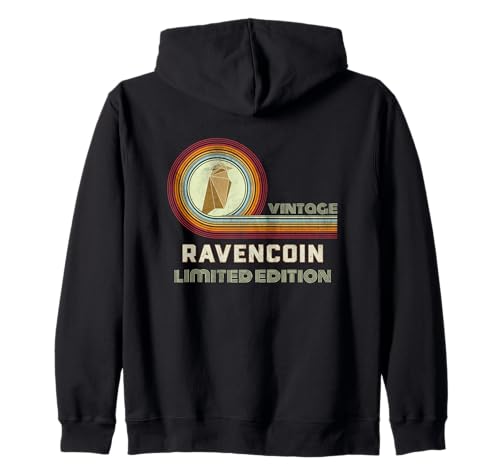 Vintage Ravencoin Miner in limitierter Auflage//Mining Wallet RVN Kapuzenjacke Vintage Ravencoin Miner in limitierter Auflage//Mining Wallet RVN Kapuzenjacke von Ravencoin Assets