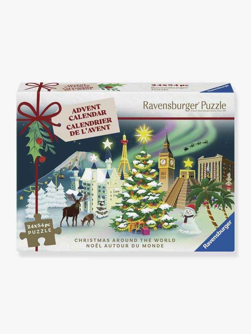 Kinder Puzzle-Adventskalender Christmas Around the World Ravensburger von Ravensburger
