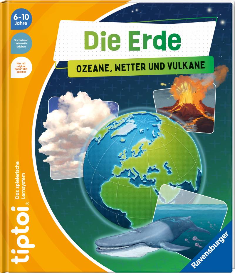 Ravensburger "tiptoi Die Erde Ozeane, Wetter und Vulkane" Made in Germany von Ravensburger
