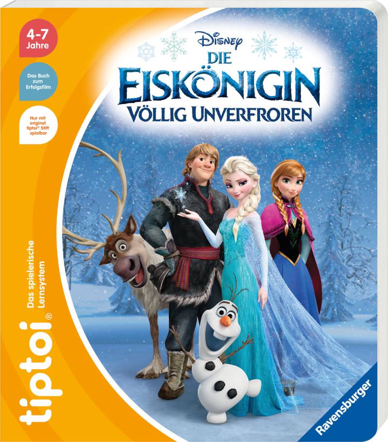 Ravensburger "tiptoi Disney Die Eiskönigin - Völlig unverfroren" Made in Europe von Ravensburger