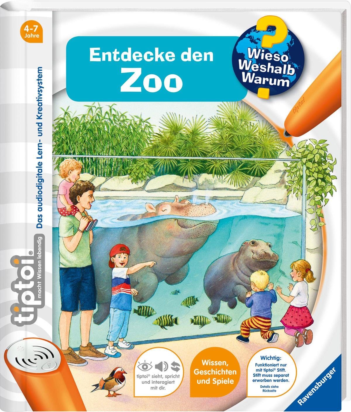 Ravensburger Buch "tiptoi WWW Entdecke den Zoo", Made in Europe Ravensburger Buch "tiptoi WWW Entdecke den Zoo", Made in Europe von Ravensburger