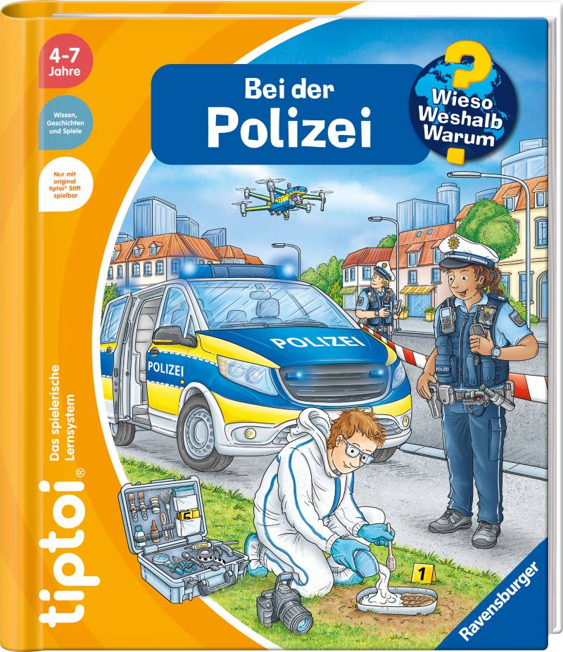 Ravensburger "tiptoi Wieso? Weshalb? Warum? Bei der Polizei" Made in Europe von Ravensburger