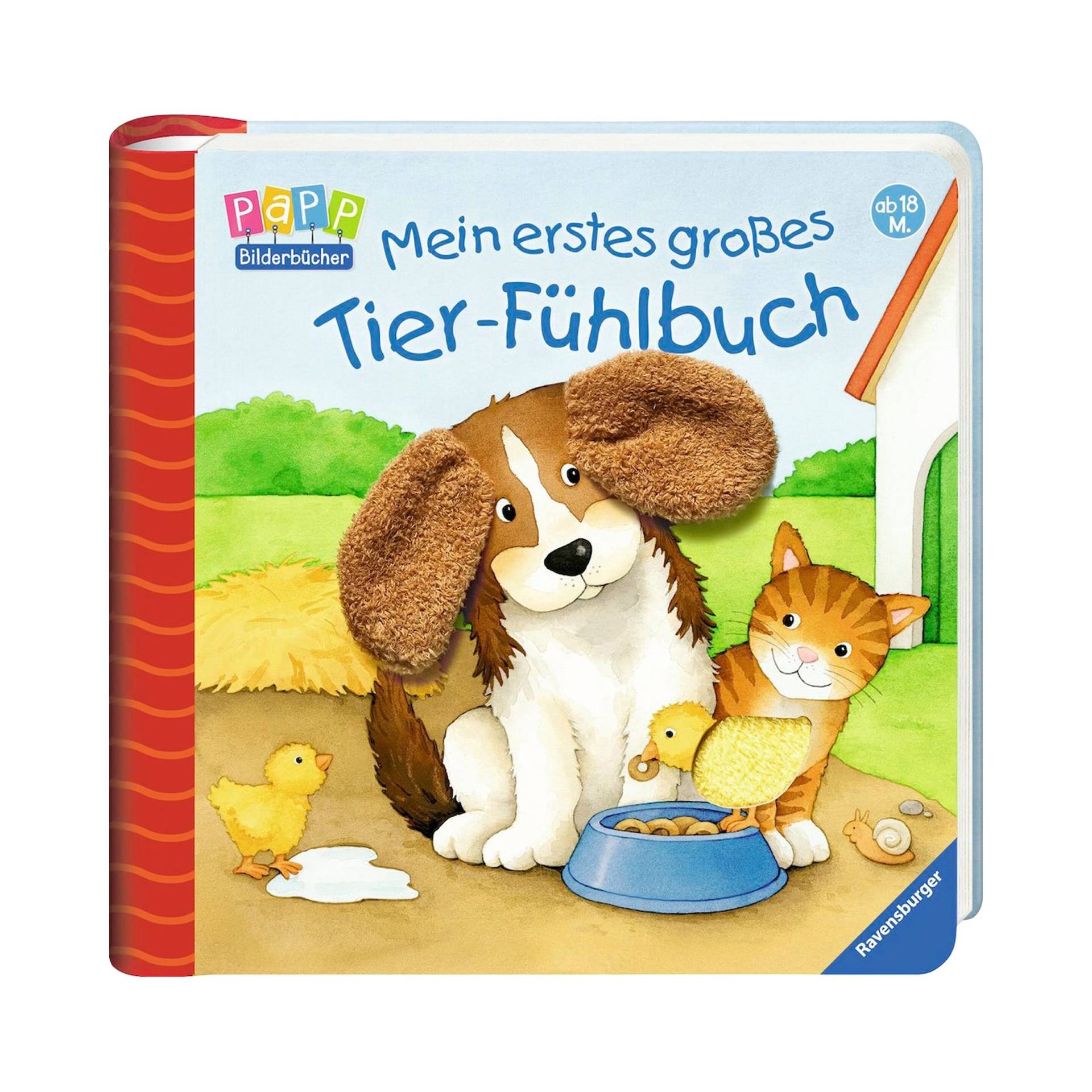 Ravensburger Pappbilderbücher Fühlbuch Mein erstes großes Tier-Fühlbuch von Ravensburger