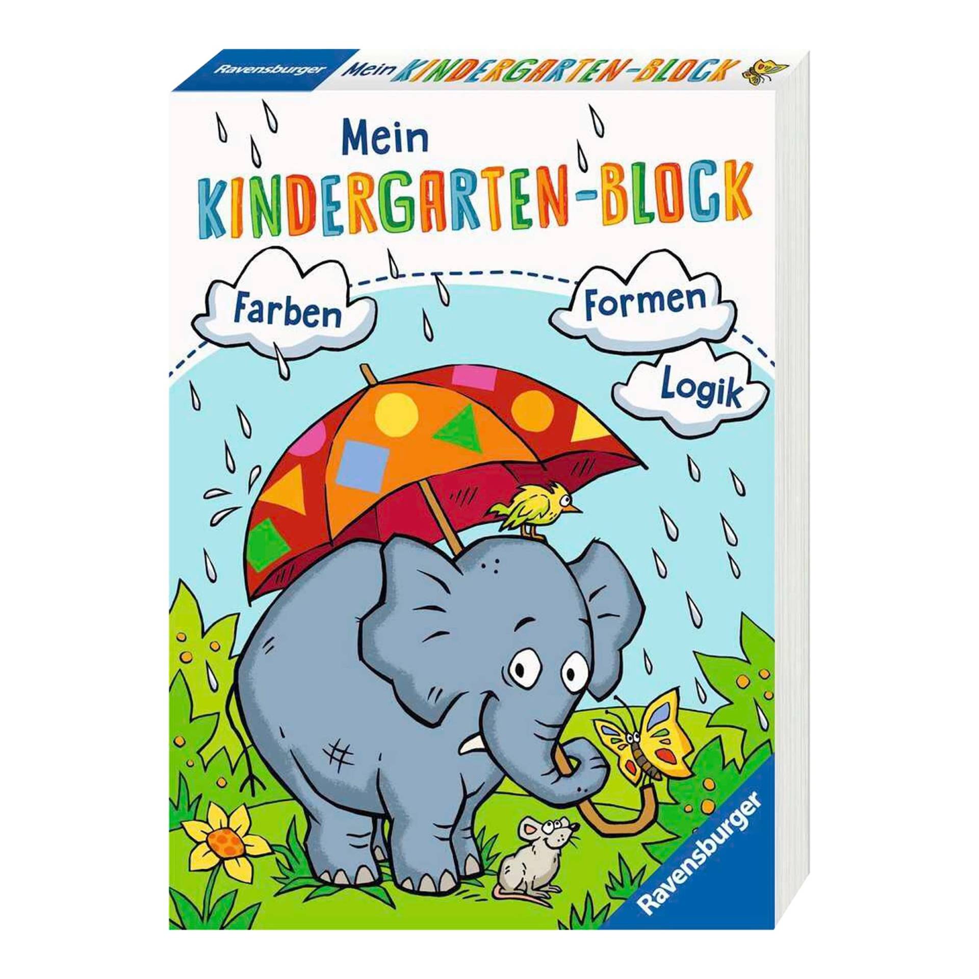 Ravensburger Mein Kindergarten-Block - Farben, Formen, Logik von Ravensburger