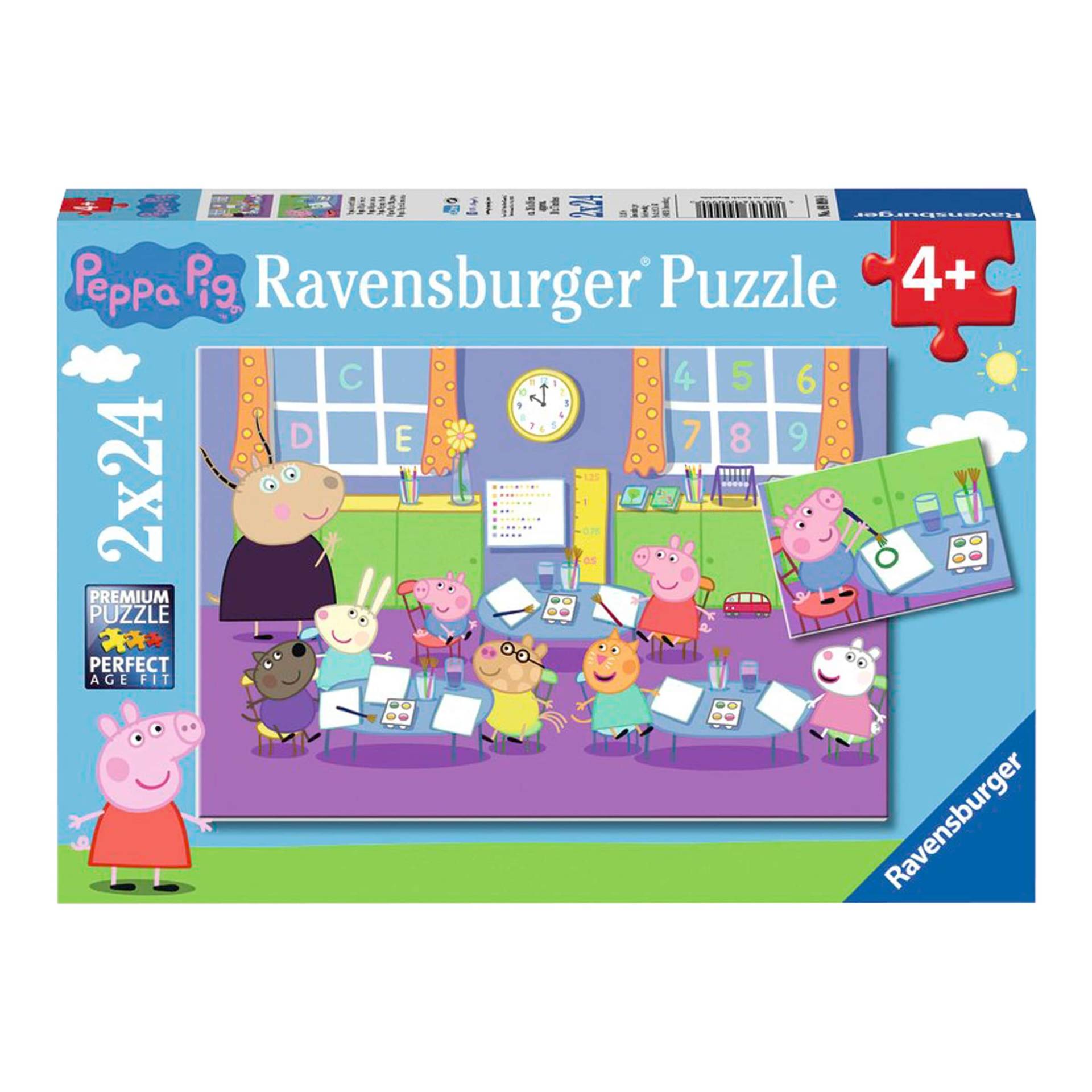 Ravensburger Peppa Pig Puzzle - Peppa in der Schule von Ravensburger