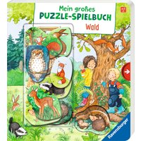 Ravensburger Mein großes Puzzle-Spielbuch: Wald von Ravensburger