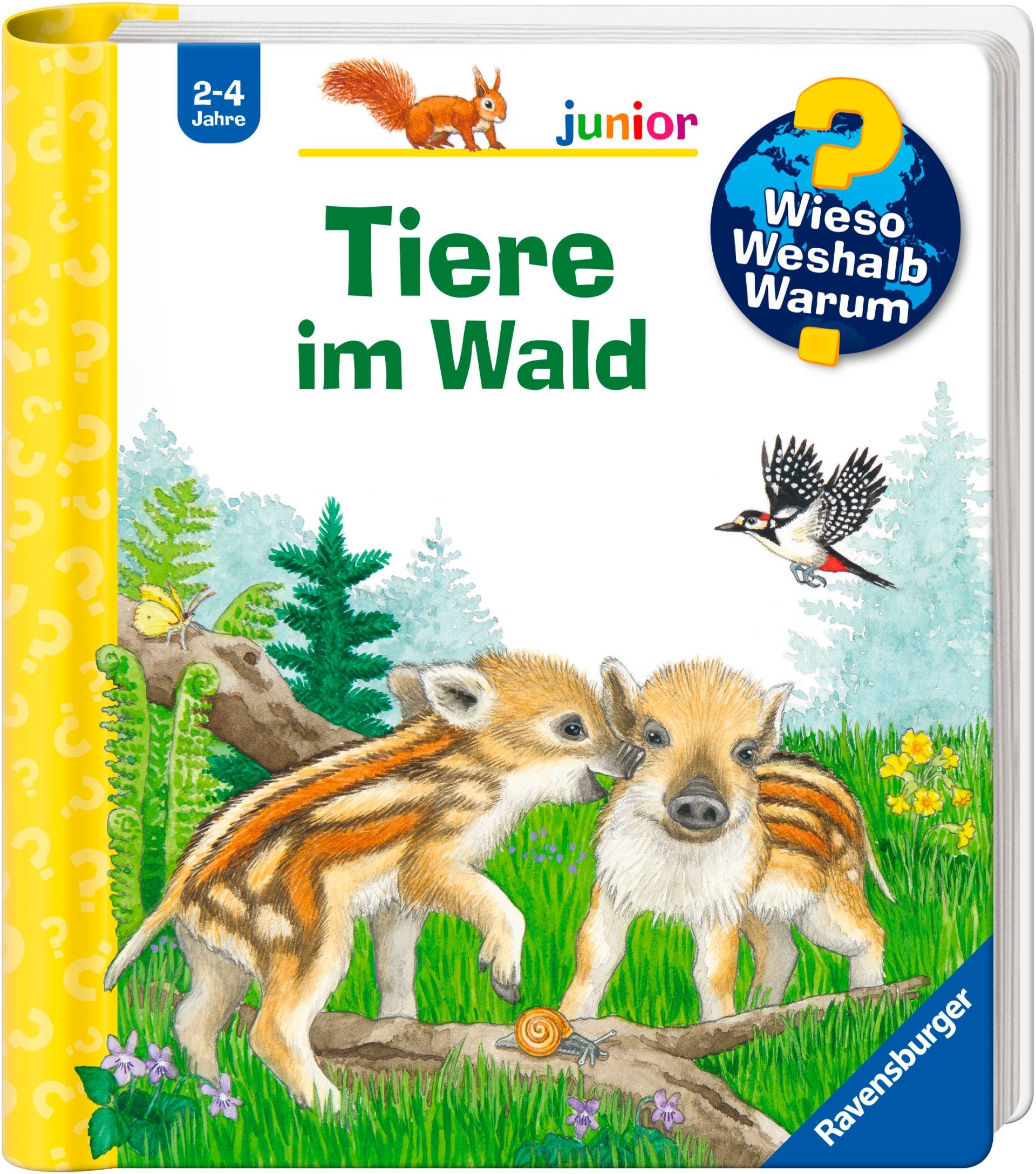 Ravensburger "Wieso? Weshalb? Warum? junior, Band 77 Tiere im Wald" Made in Europe von Ravensburger