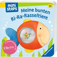 Ravensburger ministeps® Meine bunten Ri-Ra-Rasseltiere von Ravensburger