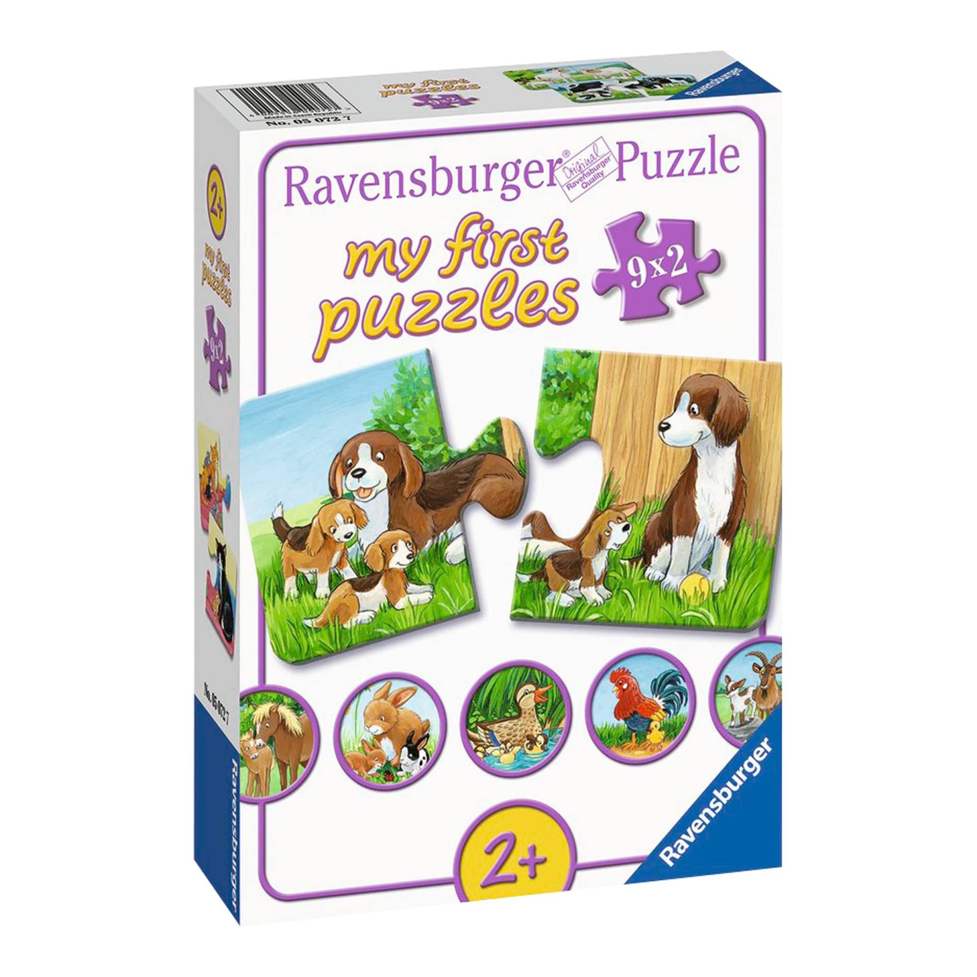 Ravensburger my first puzzles - Tierfamilien auf dem Bauernhof von Ravensburger