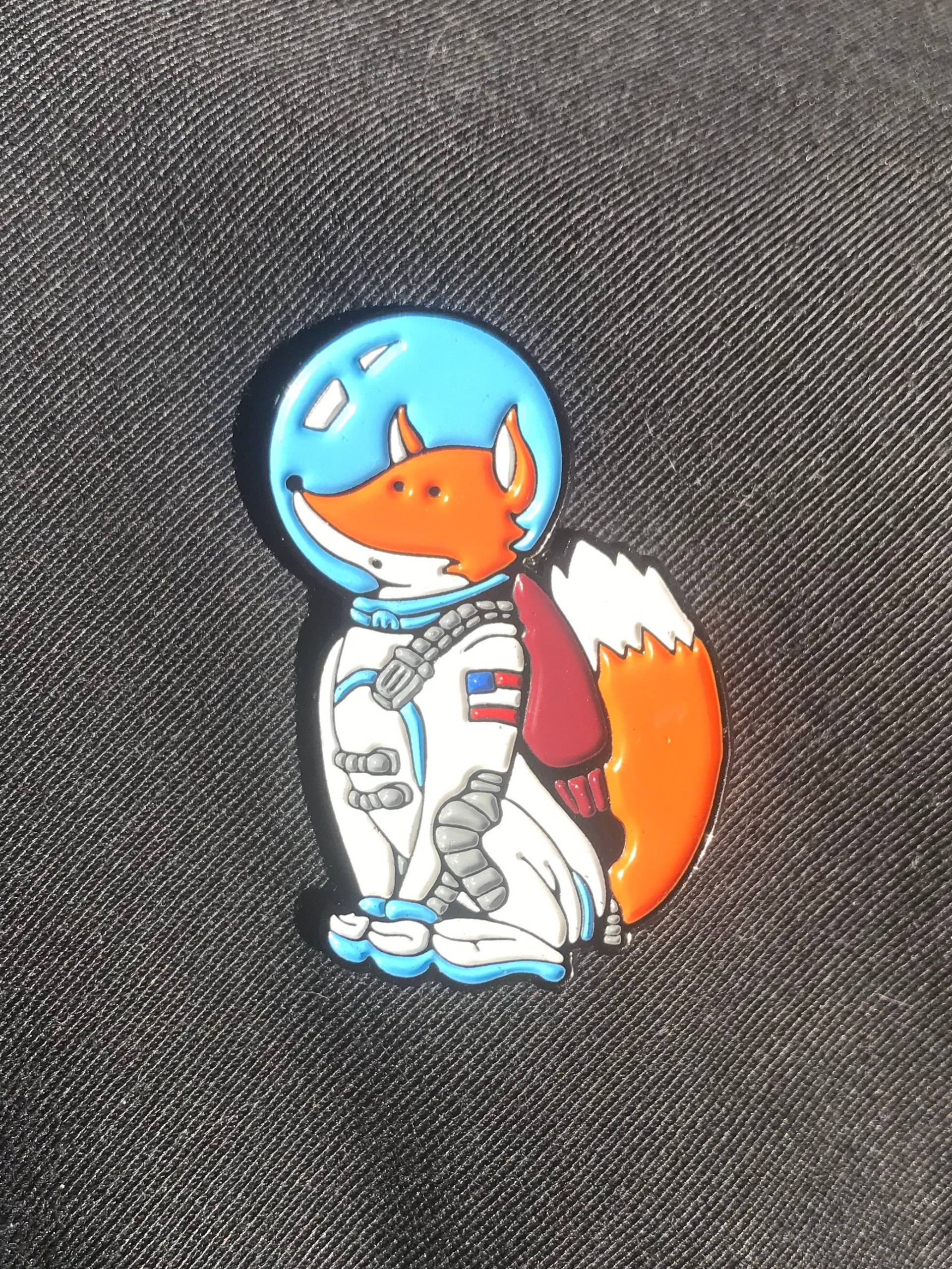 Fuchsstronaut von RaverJesusDesigns