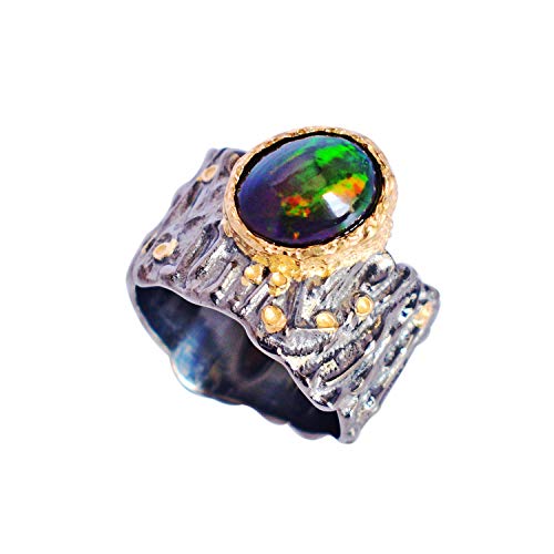 Ravishing Impressions Jewellery Damen Unisex - 0,925 Sterling-Silber 925 Oval Opal Ravishing Impressions Jewellery Damen Unisex - 0,925 Sterling-Silber 925 Oval Opal von Ravishing Impressions Jewellery