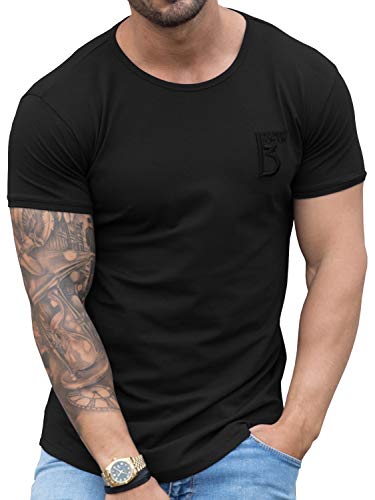 Raw Indigo Ltd Herren Bst24 Ven T-Shirt, Schwarz, Medium von Raw Indigo Ltd