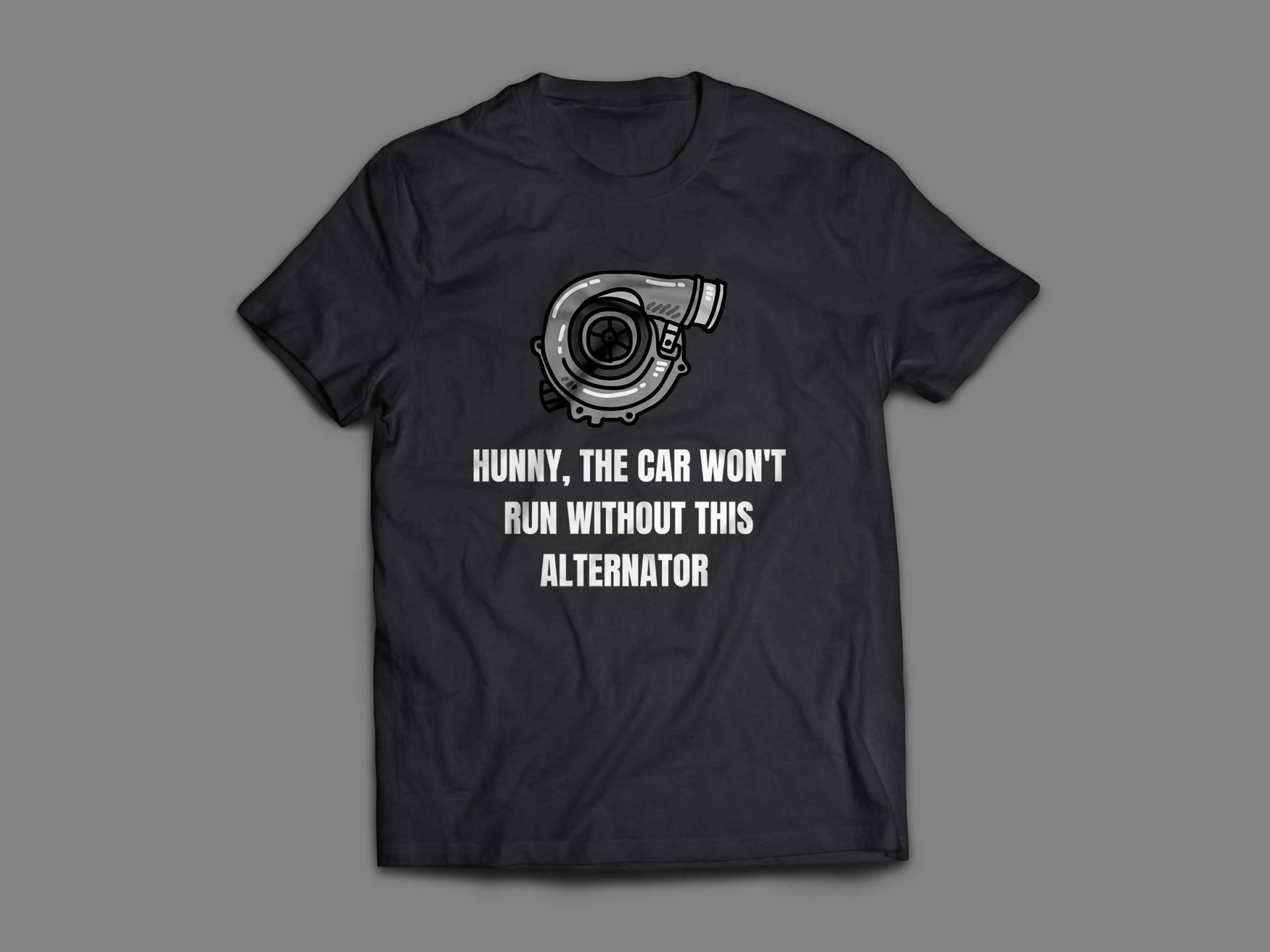 Auto Lustiges T-Shirt Turbo Geschenk Für Kerl von RawCreativeClub
