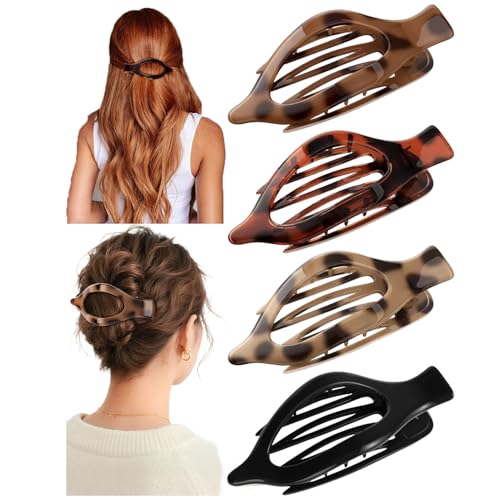 Flache Haarklammern Entenschnabel Haarspangen Damen, Entenschnabel Haarspange Flach, Rutschfeste Hair Clips,Haarclips Damen für Dickes, Dünnes Haar, Französische Haarspange, Haarschmuck Flache Haarklammern Entenschnabel Haarspangen Damen, Entenschnabel Haarspange Flach, Rutschfeste Hair Clips,Haarclips Damen für Dickes, Dünnes Haar, Französische Haarspange, Haarschmuck von RawWeFactic