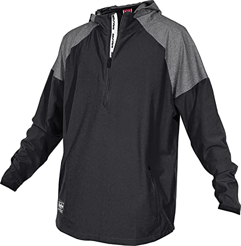 Rawlings Herren, Schwarz Color Sync Langarm-Jacke für Erwachsene, Größe M, Medium von Rawlings