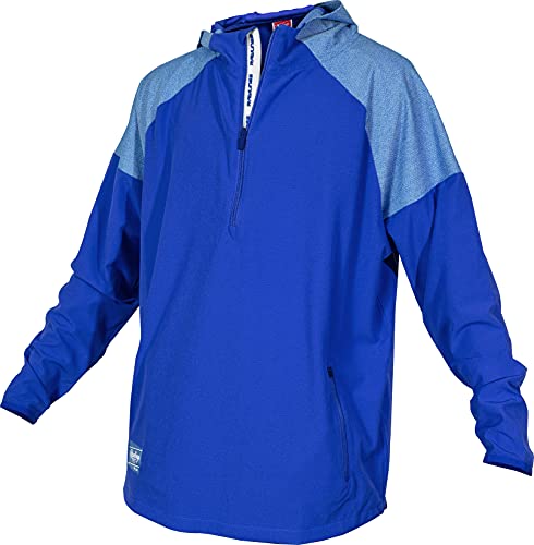 Rawlings Herren Colorsync, Erwachsenengrößen, Mehrere Farben Color Sync Langarm-Jacke für Erwachsene, Größe XXL, Königsblau, XX-Large von Rawlings