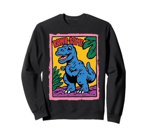 Lustiger Dinosaurier T-Rex Rawr-Some süßes Dino-Geschenk für Kinder Sweatshirt Lustiger Dinosaurier T-Rex Rawr-Some süßes Dino-Geschenk für Kinder Sweatshirt von Rawr-some Dino Kids