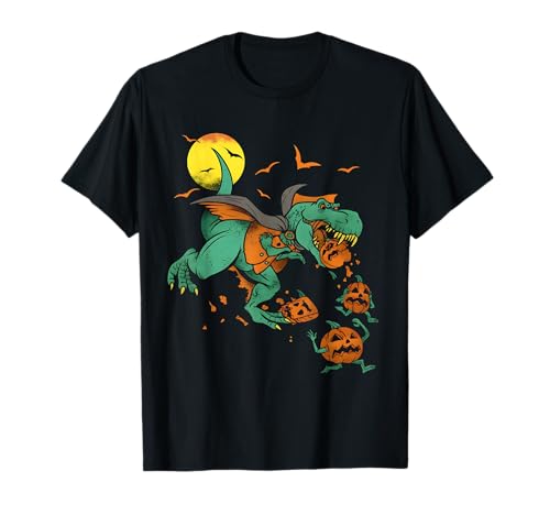 Dinosaurier T Rex Lustiger Boo Halloween Jungen Herren Kürbis passend T-Shirt Dinosaurier T Rex Lustiger Boo Halloween Jungen Herren Kürbis passend T-Shirt von Rawrsome Dinosaur T Rex Outfit