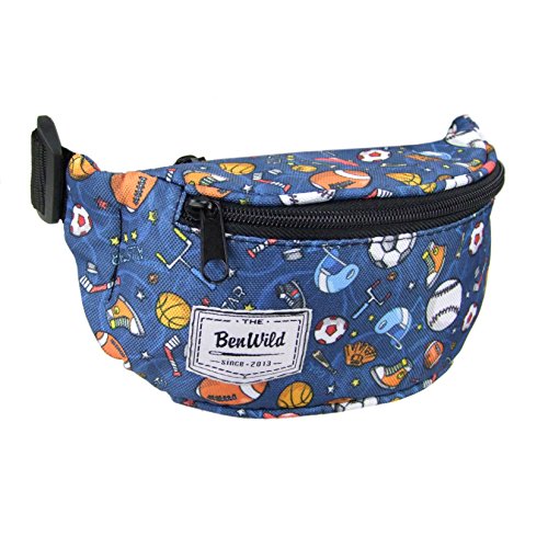 Rawstyle Bauchtasche, Hüfttasche für Kinder, Verstellbarer Hüftgurt (Model 1) XX von Rawstyle