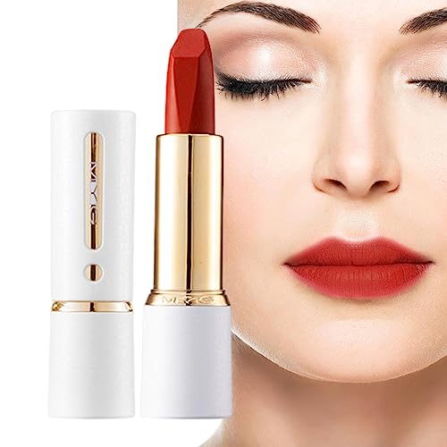 Feuchtigkeitsspendender, matter Lippenstift,Velvet Lipstick Matte Lip Stain | Matter Lippenstift, verbessert den Teint, Lippenflecken, matte Lippenstifte für Frauen, matt pigmentierter Raxove von Raxove