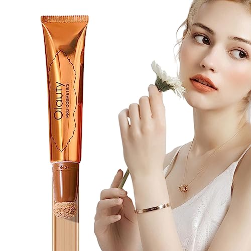 Flüssiger Konturenstift - Cremiger, mischbarer flüssiger Gesichts-Concealer-Stift - Beauty Wand, Bronzer-Stick mit weichem Kissen-Applikator für Mädchen und Frauen, Gesichts-Make-up-Stick Raxove von Raxove