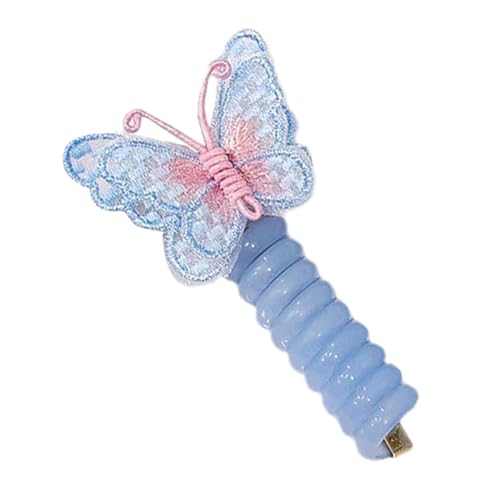 Haarbänder mit farbigen Telefondrähten für Mädchen | Haargummis aus und eleganten Haarschleifen | perfekt für Mädchen und Jugendliche von Raxove