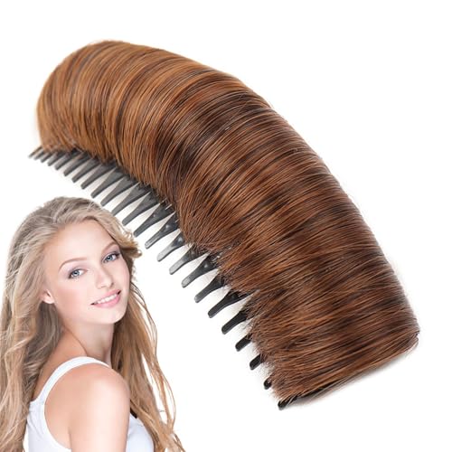 Haarpolster für Damen – unsichtbare künstliche Haarspangen | 5 Stück, Modellierer Für einfache unsichtbare Füllung Für flauschiges Haar, Soff Haarbasis von Raxove