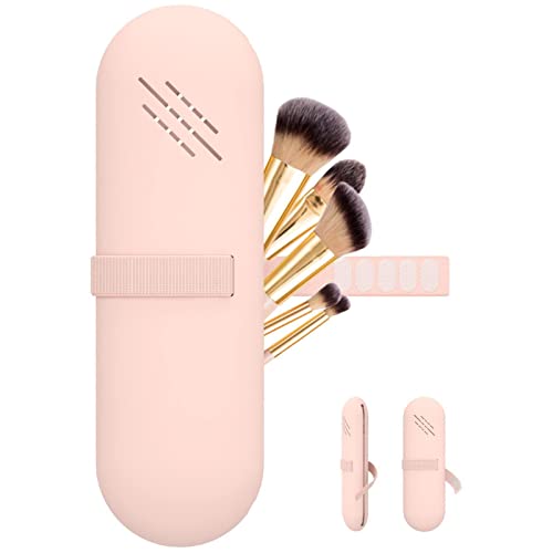 Make-up-Tasche | kleine Make-up-Tasche mit Riemen für Geldbörse – Make-up-Halterung aus Silikon, Make-up-Tasche für Reisen Raxove von Raxove