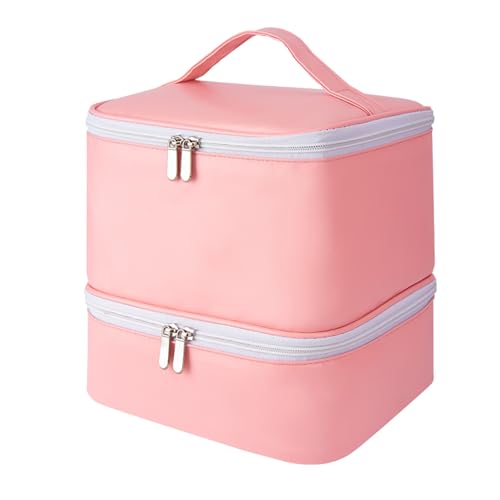 Nagellack-Organizer-Taschen, Nagellack-Aufbewahrungstasche, Nagellack-Aufbewahrungsbox, hohe Kapazität, Nagellack-Tragetasche, hält 30 Nagelkleberflaschen, Reiseetui für Kosmetik, Nagellampe, von Raxove
