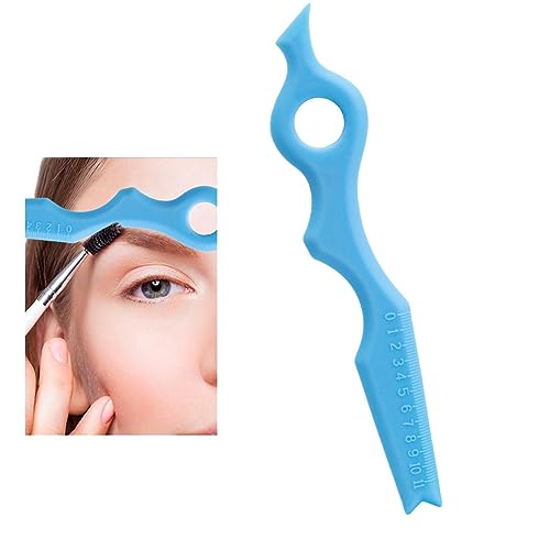 Raxove Silikon-Eyeliner-Hilfe | Silikon-Eyeliner-Werkzeug für perfekte Augenbrauen - Tragbares Silikon-Eyeliner-Schablonen-Lineal, multifunktionales Augen-Make-up-Werkzeug für Eyeliner, Lidschatten von Raxove