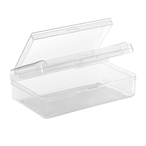 Transparentes Federmäppchen, doppellagige Schreibwarenbox, Schreibwarenetui, transparentes Federmäppchen, Schreibtisch-Schreibwarenbox, Schreibwarenzubehör mit großer Kapazität von Raxove