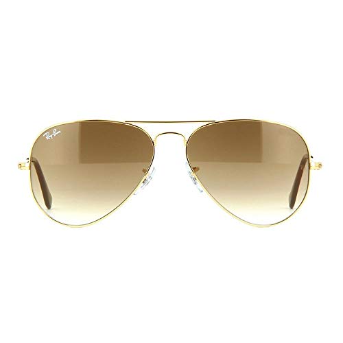 Ray-Ban Aviator Large Metal Gradient RB3025-001/51-58 - Damen/Herren Sonnenbrille - Gold von Ray-Ban