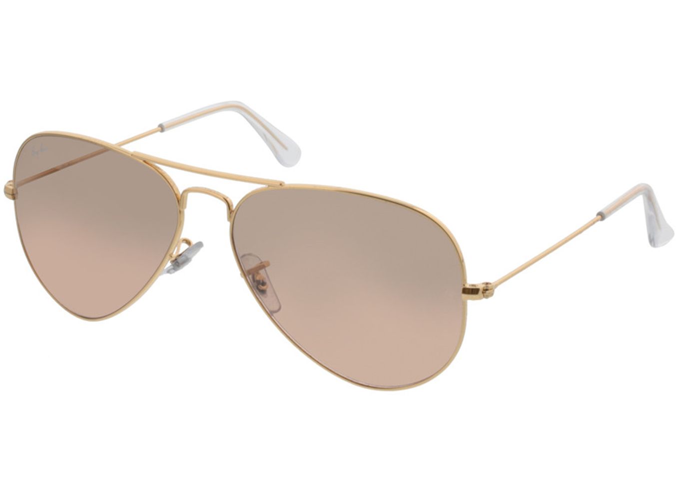 Ray-Ban Aviator RB3025 001/3E 58-14 Sonnenbrille mit Sehstärke erhältlich, Damen/Herren, Vollrand, Pilot von Ray-Ban