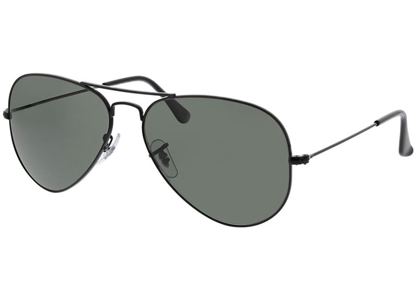 Ray-Ban Aviator RB3025 002/58 58-14 Sonnenbrille mit Sehstärke erhältlich, Damen/Herren, Vollrand, Pilot von Ray-Ban