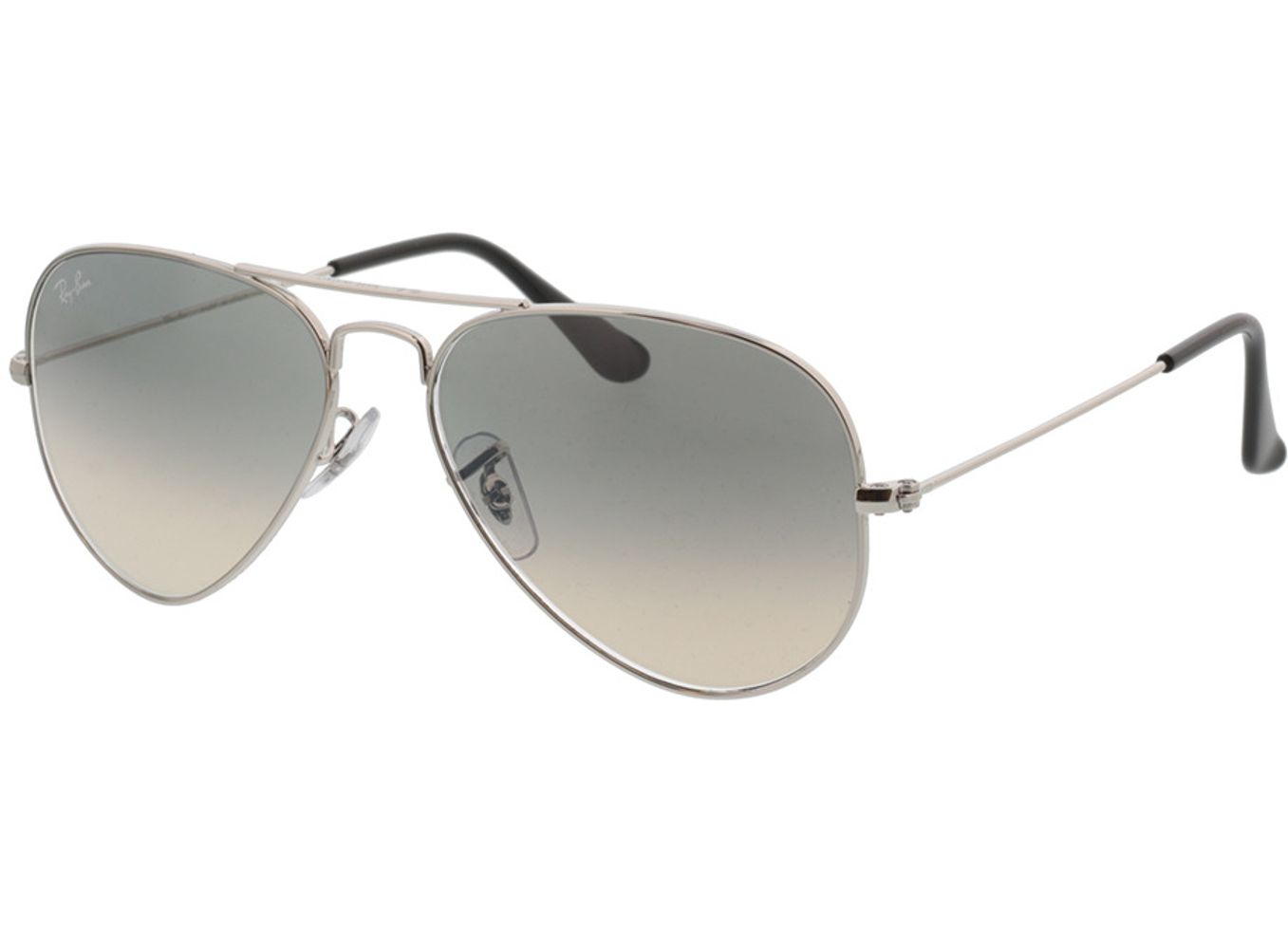 Ray-Ban Aviator RB3025 003/32 55-14 Sonnenbrille mit Sehstärke erhältlich, Damen/Herren, Vollrand, Pilot von Ray-Ban