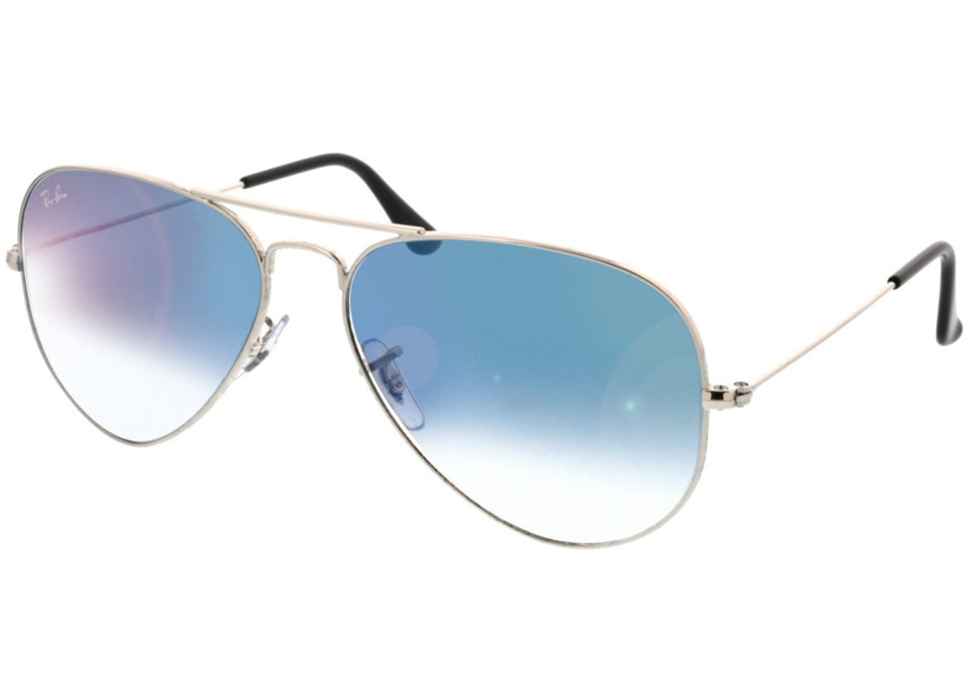 Ray-Ban Aviator RB3025 003/3F 58-14 Sonnenbrille mit Sehstärke erhältlich, Damen/Herren, Vollrand, Pilot von Ray-Ban