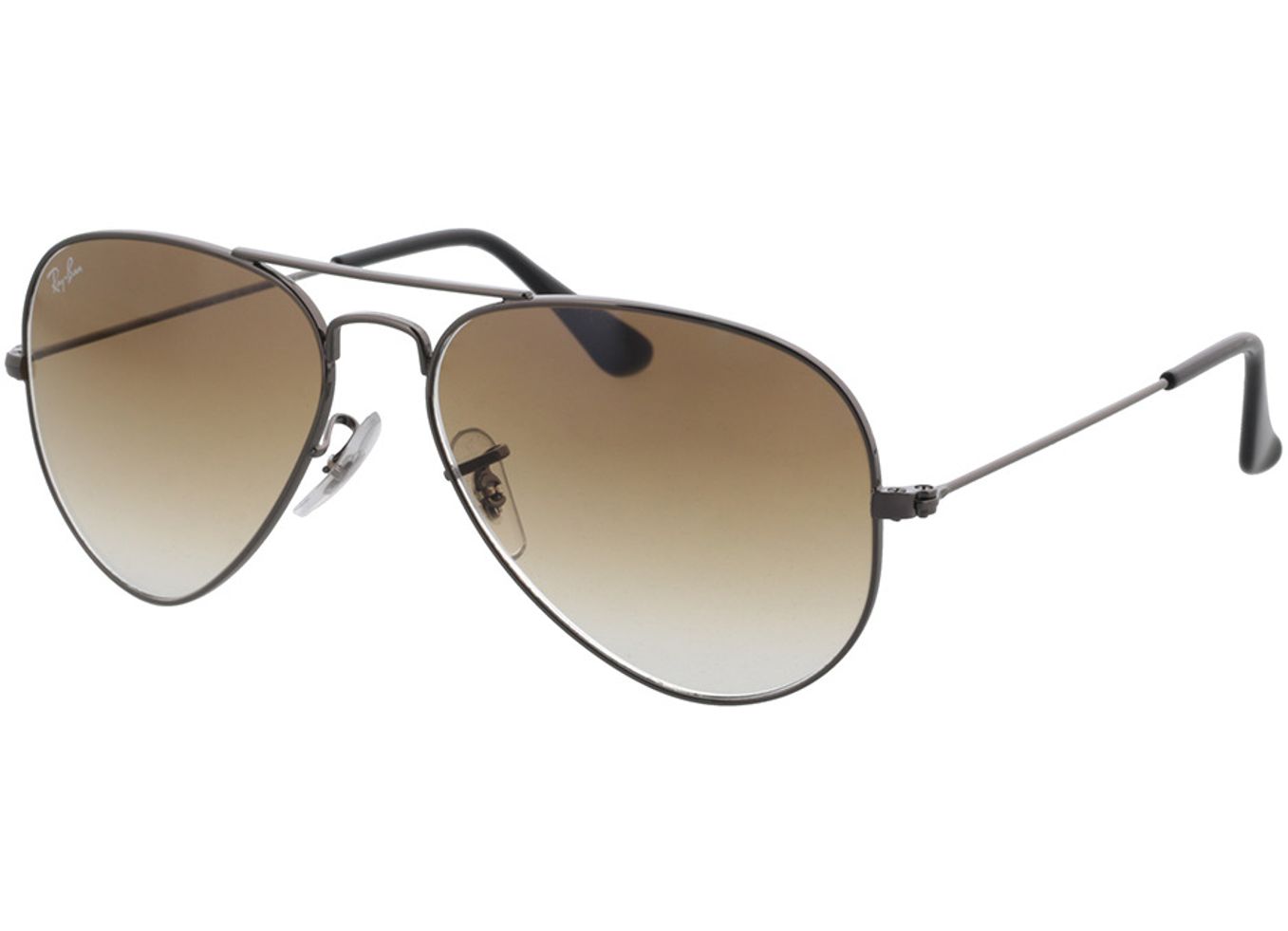 Ray-Ban Aviator RB3025 004/51 55-14 Sonnenbrille mit Sehstärke erhältlich, Damen/Herren, Vollrand, Pilot von Ray-Ban