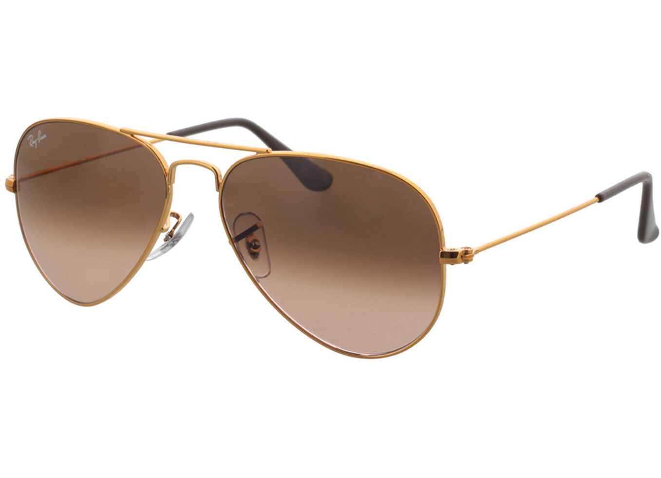 Ray-Ban Aviator RB3025 9001A5 55-14 Sonnenbrille ohne Sehstärke, Herren, Vollrand, Pilot von Ray-Ban