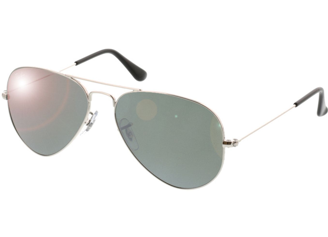 Ray-Ban Aviator RB3025 W3275 55-14 Sonnenbrille mit Sehstärke erhältlich, Damen/Herren, Vollrand, Pilot von Ray-Ban