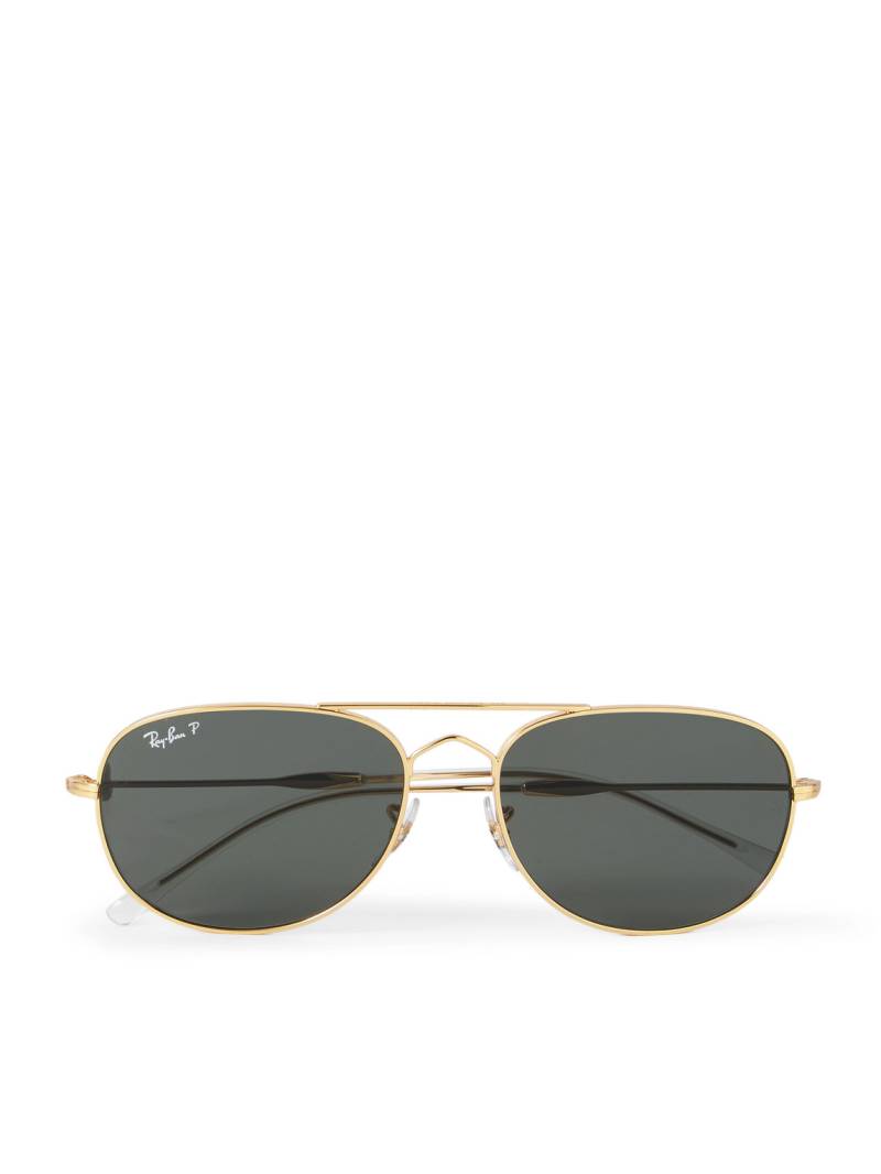 Ray-Ban - Bain Bridge Aviator-Style Gold-Tone Sunglasses - Men - Gold von Ray-Ban