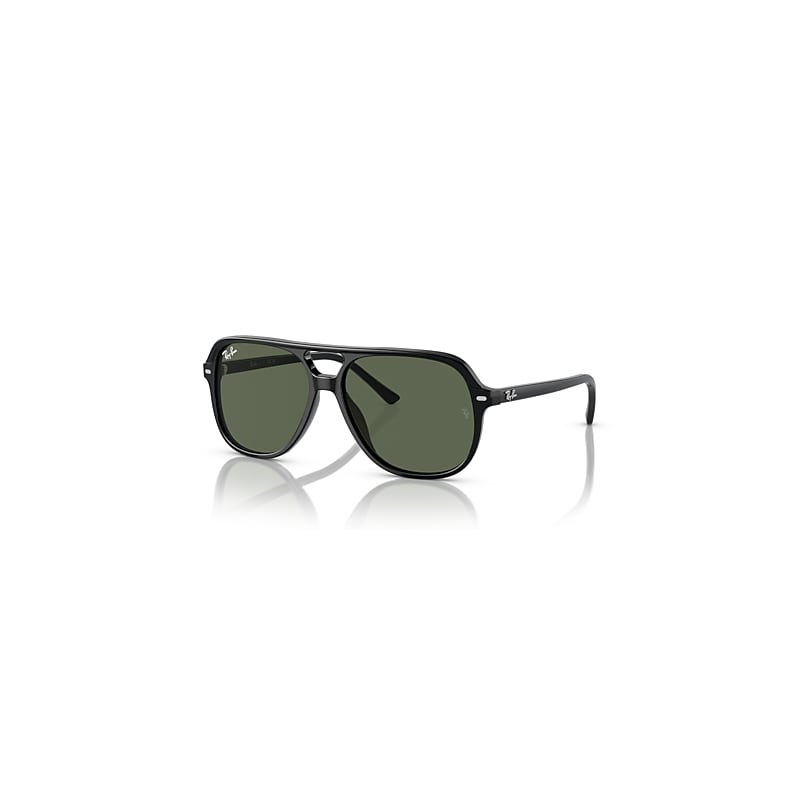 Ray-Ban Bill Kids Sonnenbrillen Schwarz Fassung Grün Glas 49-13 von Ray-Ban