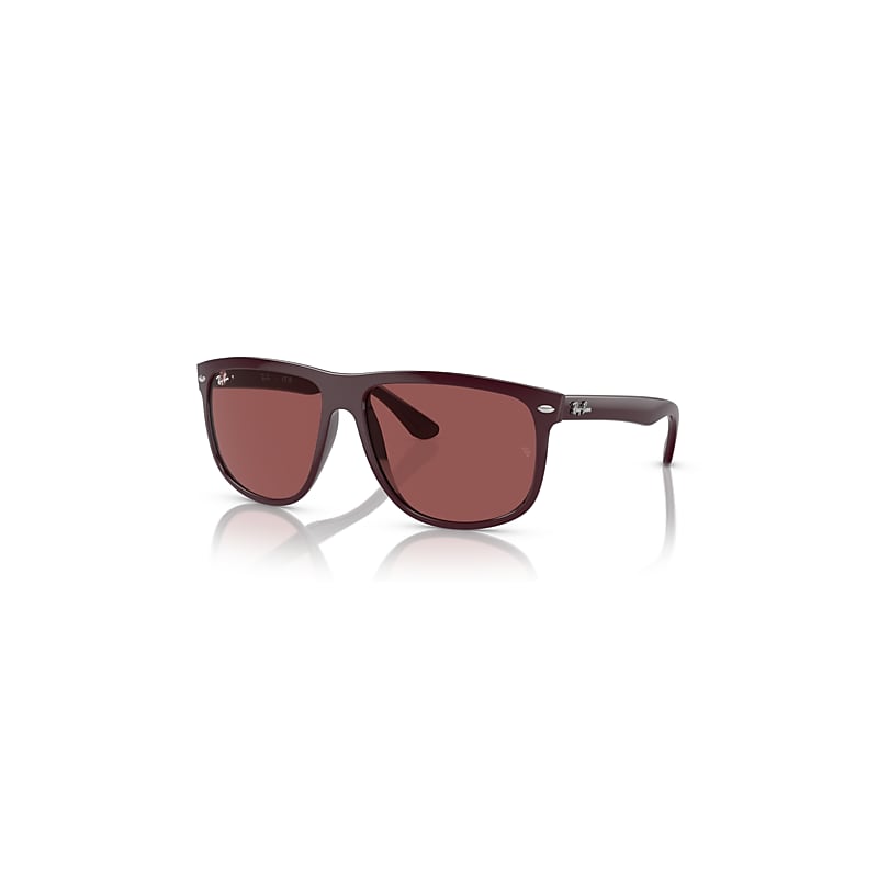 Ray-Ban Boyfriend Sonnenbrillen Bordeaux Fassung Violett Glas 60-15 von Ray-Ban