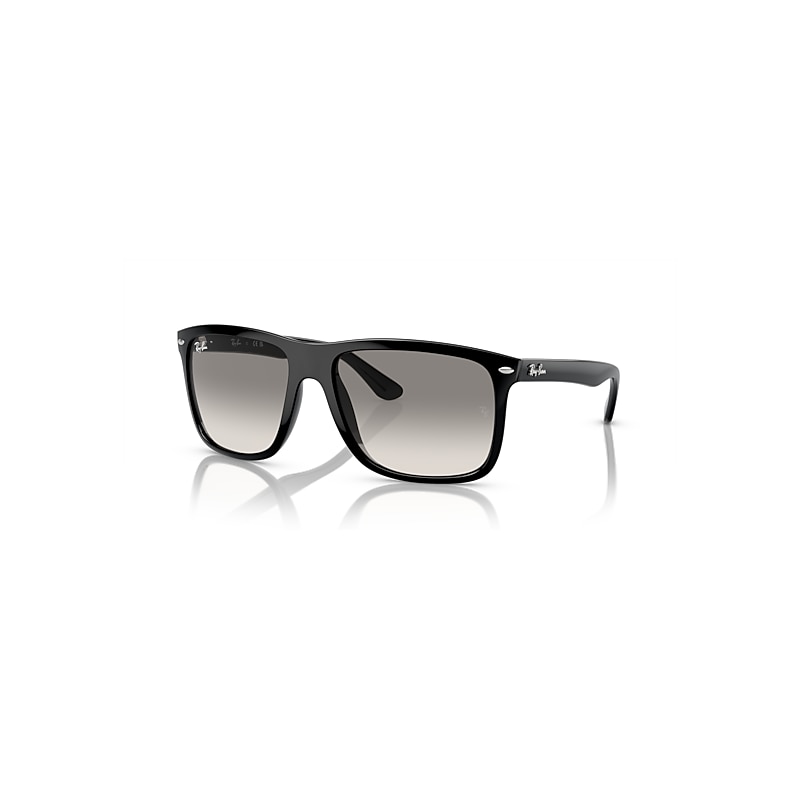 Ray-Ban Boyfriend Two Sonnenbrillen Schwarz Fassung Grau Glas 57-18 von Ray-Ban