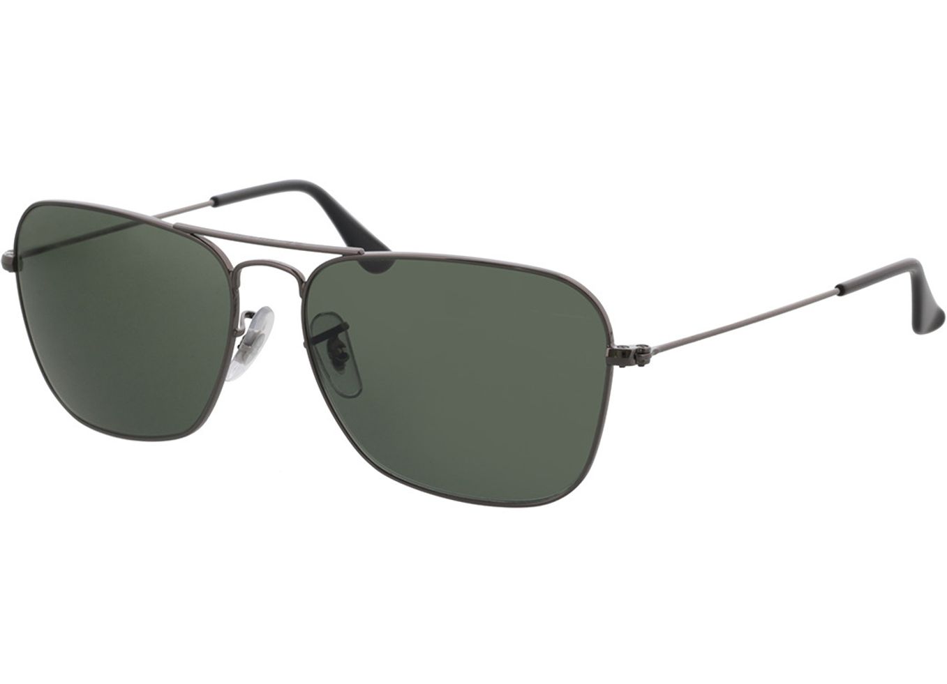 Ray-Ban Caravan RB3136 004 58-15 Sonnenbrille ohne Sehstärke, Damen/Herren, Vollrand, Pilot von Ray-Ban