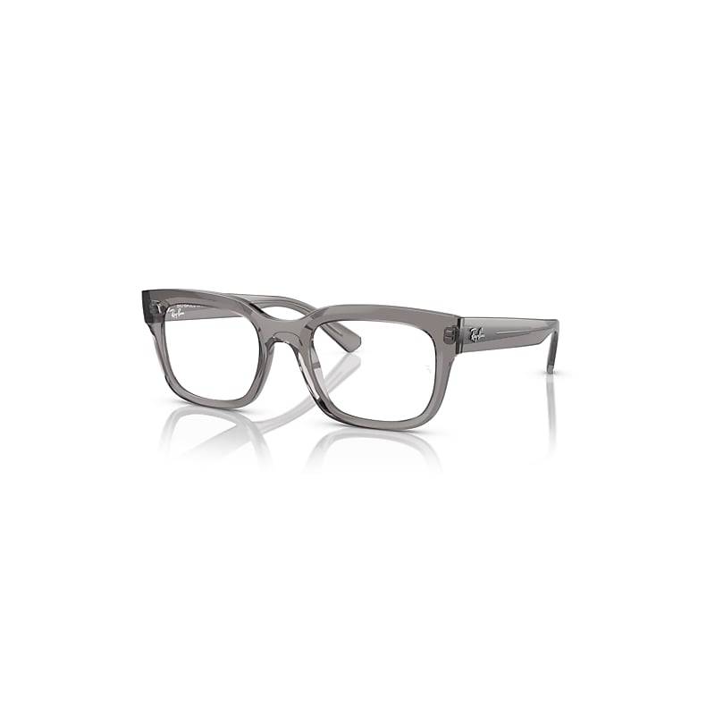 Ray-Ban Chad Optics Bio-based  Grau Transparent Fassung Klar Glas Polarisiert 54-22 von Ray-Ban