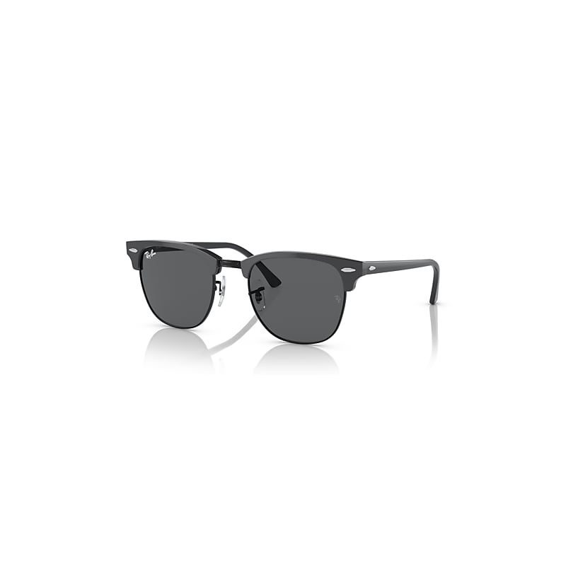 Ray-Ban Clubmaster Classic Sonnenbrillen Grau Fassung Grau Glas 55-21 von Ray-Ban