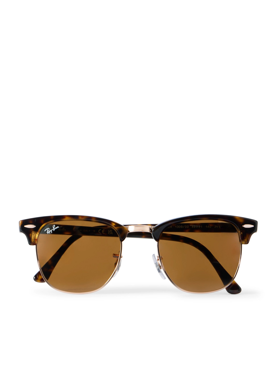 Ray-Ban - Clubmaster Tortoiseshell Acetate and Gold-Tone Sunglasses - Men - Tortoiseshell Ray-Ban - Clubmaster Tortoiseshell Acetate and Gold-Tone Sunglasses - Men - Tortoiseshell von Ray-Ban